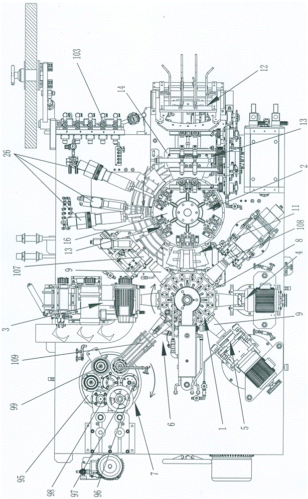 High-speed paper cup (bowl) forming machine