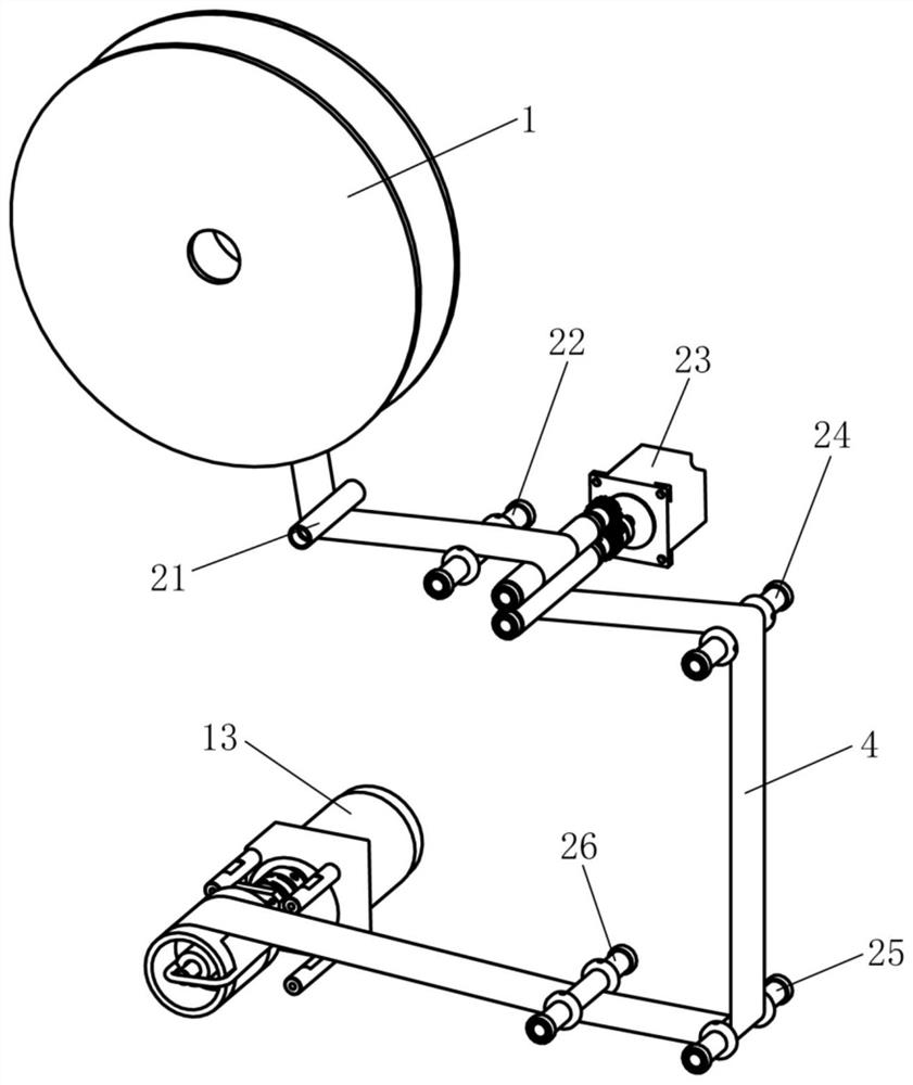 Mechanical cloth cutting mechanism