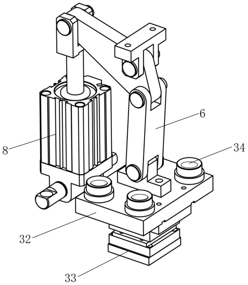 Mechanical cloth cutting mechanism