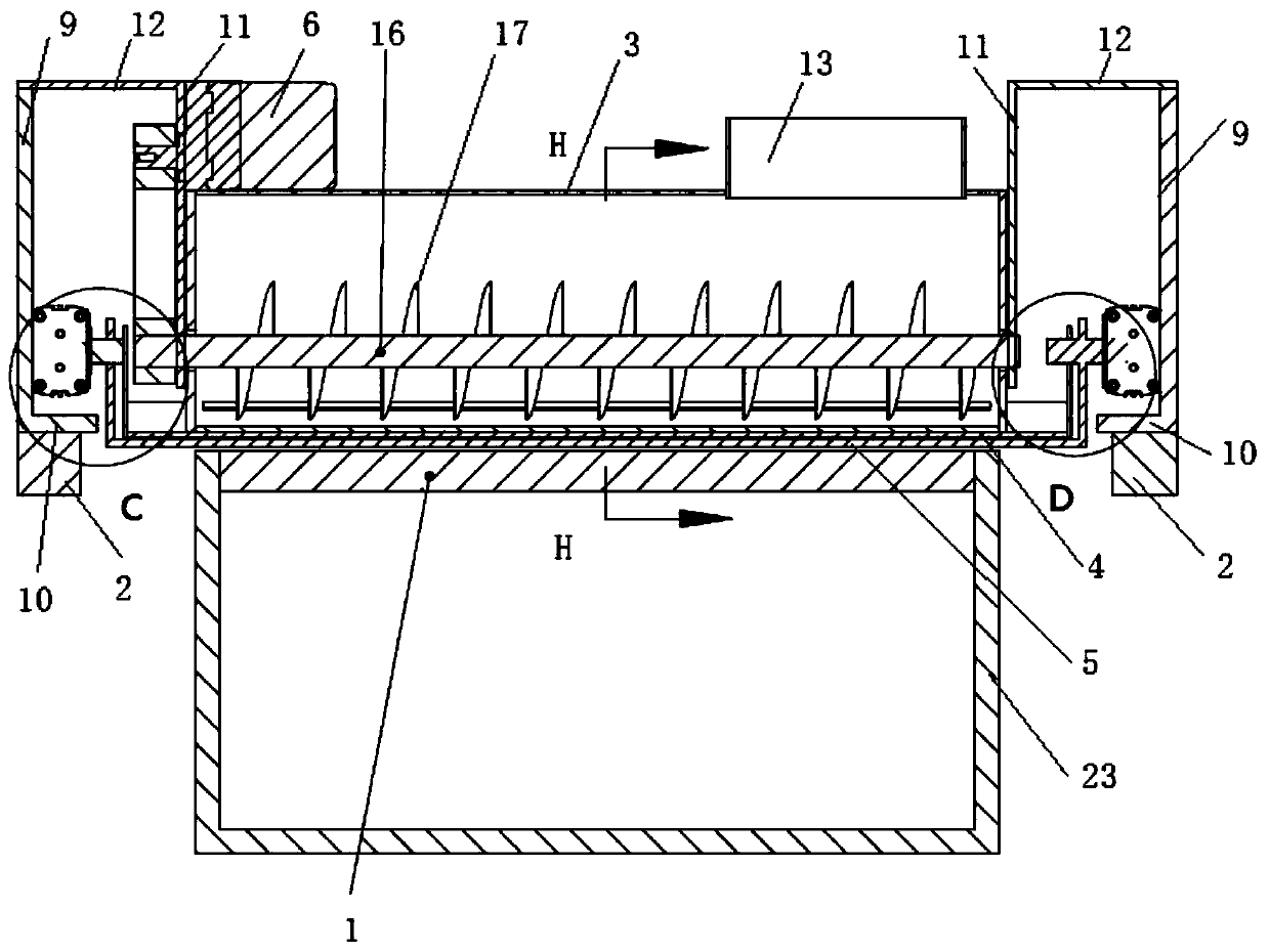 A bidirectional powder spreading device for 3D printing process