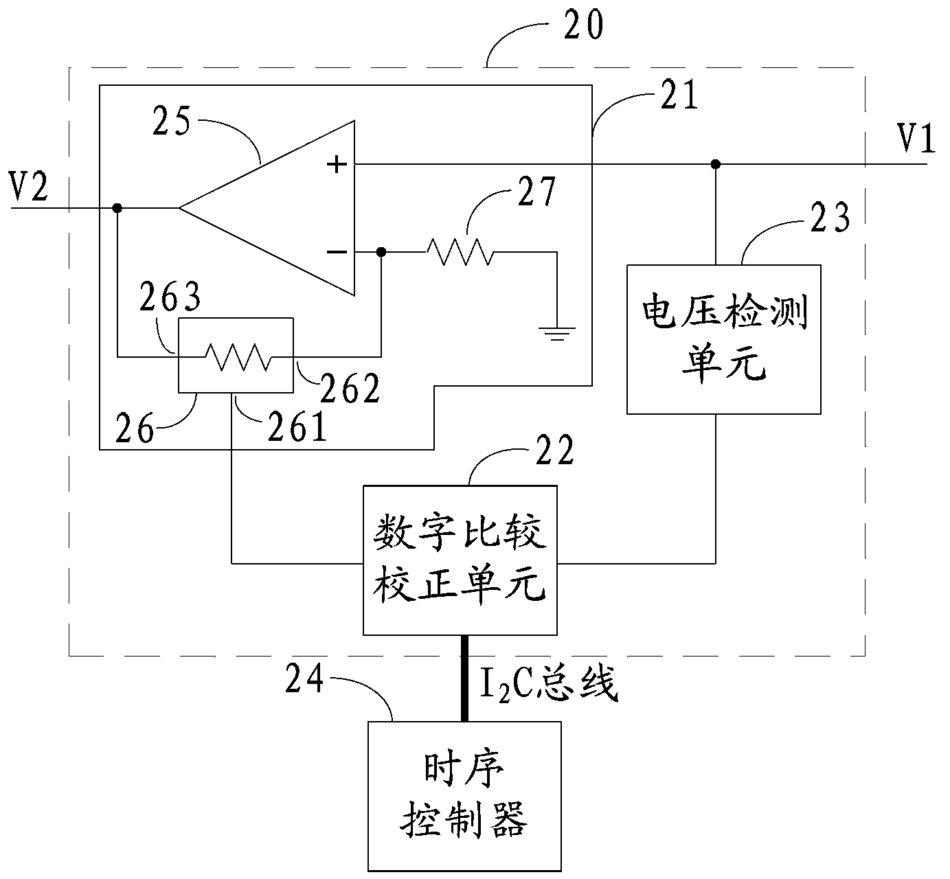 Voltage compensation circuit and method of grid electrode driver and liquid-crystal display device