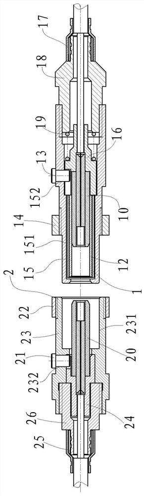 A reinforced anti-rotation expanded beam optical fiber contact