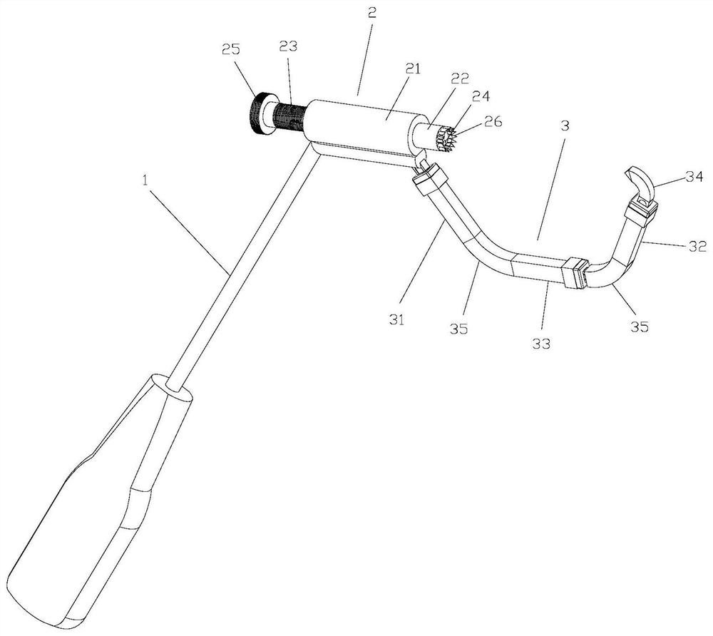 Precise positioning device for fracture surgery