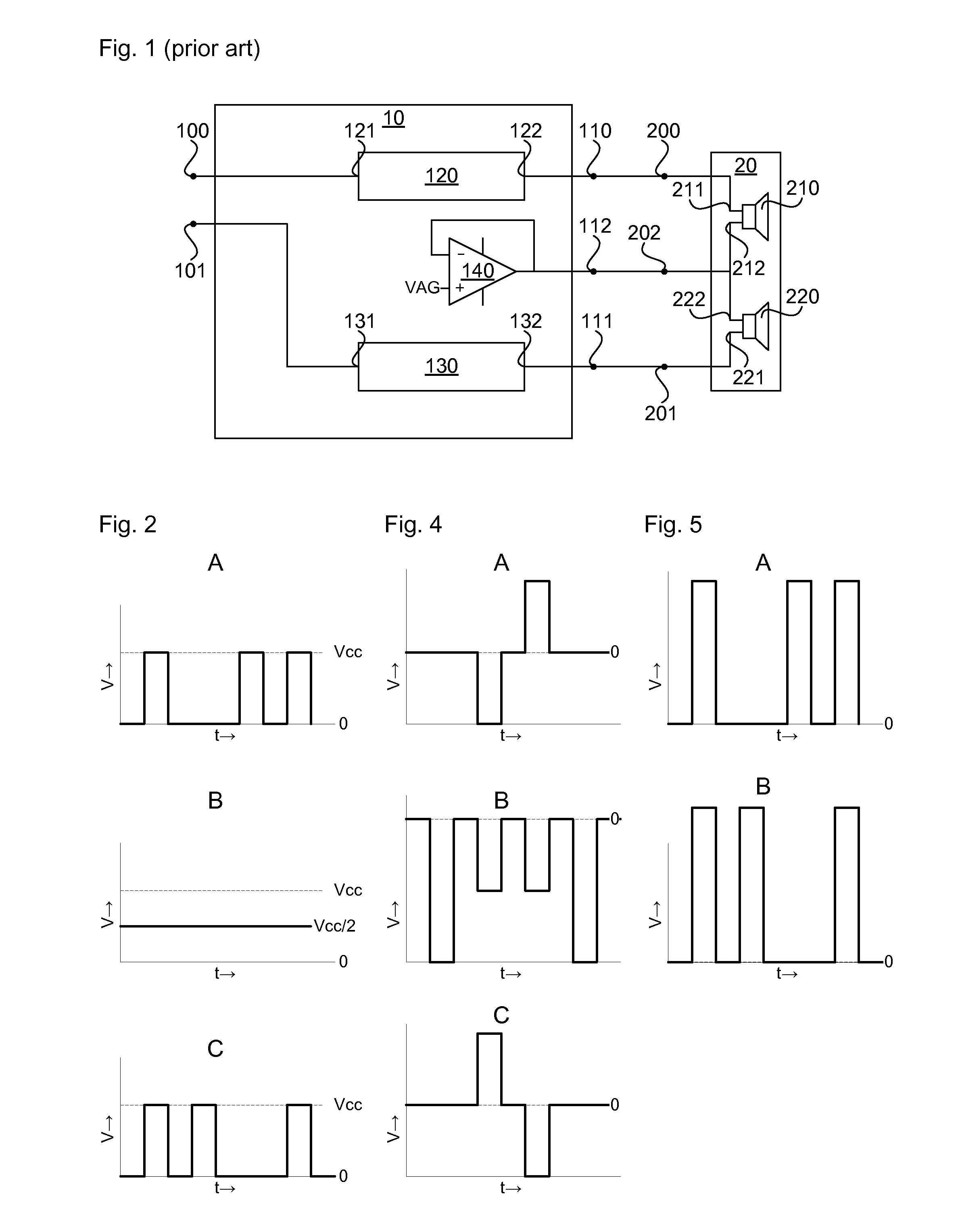 Amplifier circuit audio circuit and electronic device