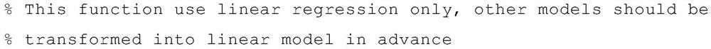 Regression modeling method based on Monte Carlo algorithm