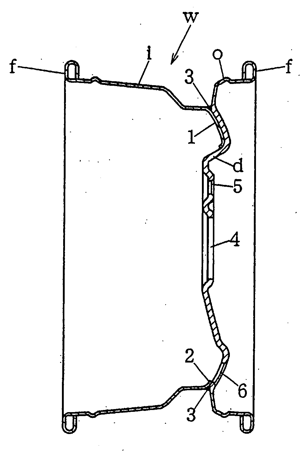 Wheel for vehicles and method for producing the same