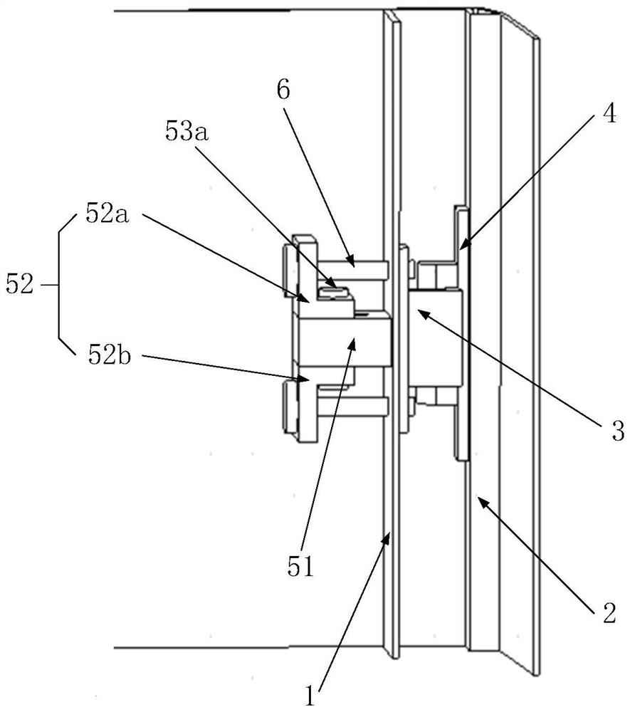 Hinge structure and explosion-proof case