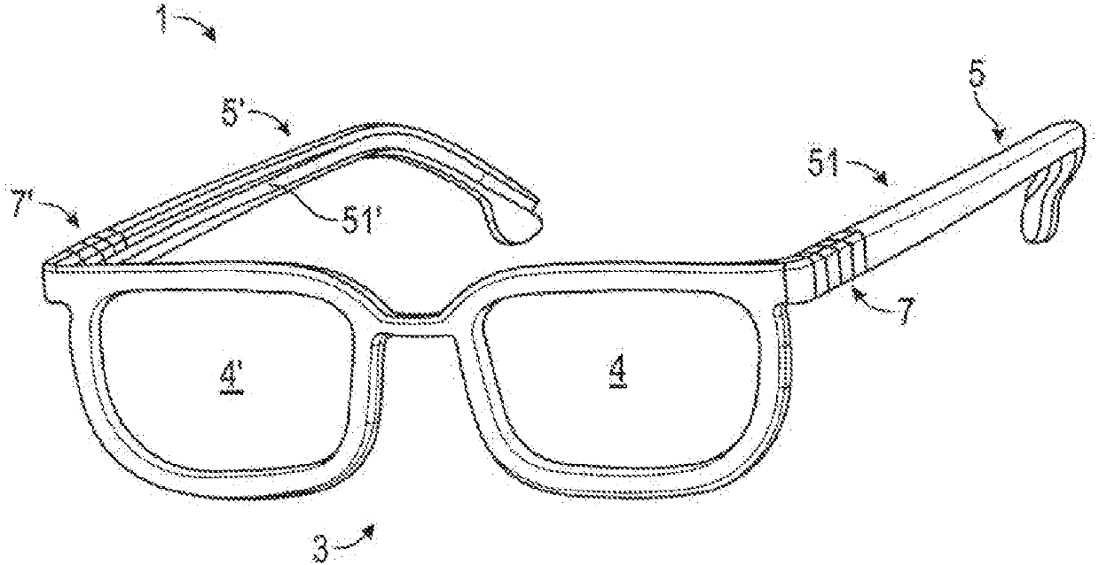 Eyewear and flexible elements