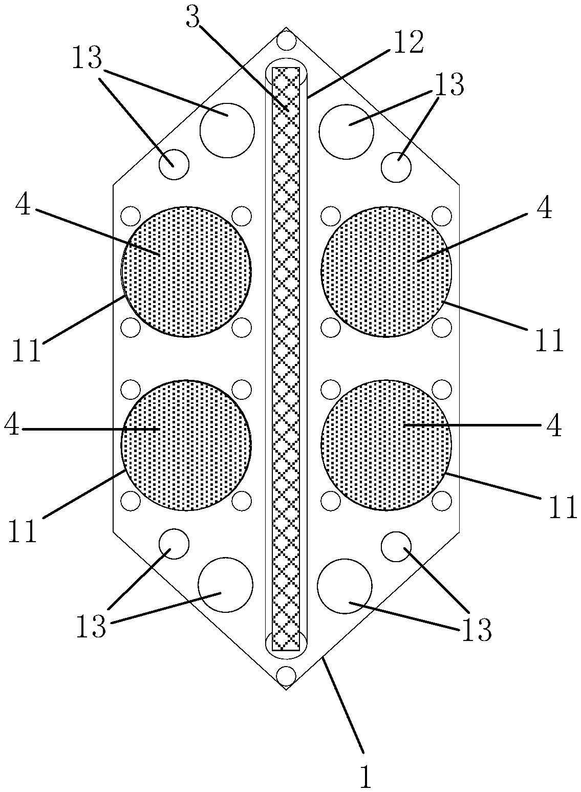 Fixed shallow sectioning equipment