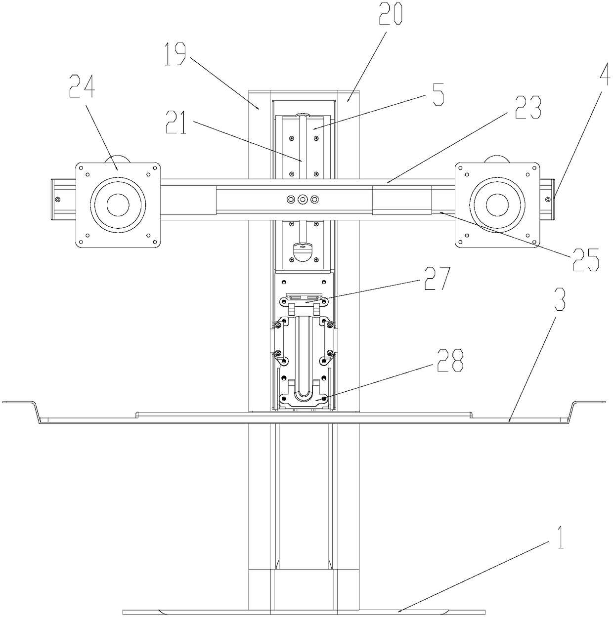 Stand and sit alternate workbench