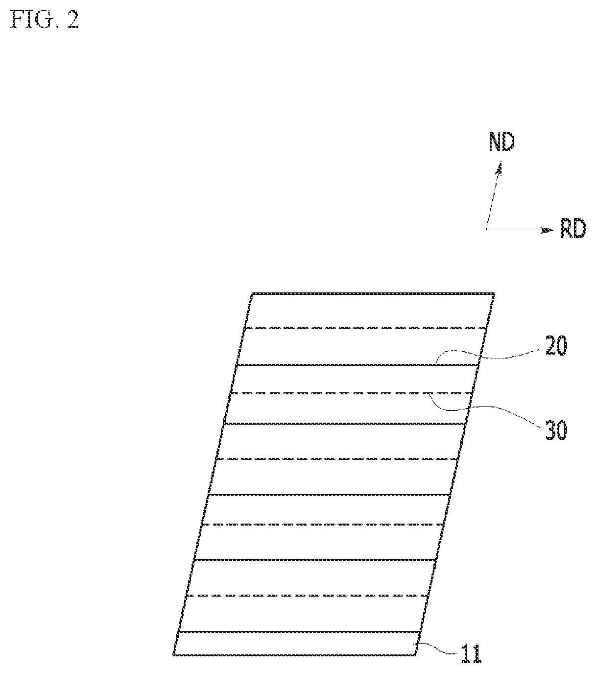 Grain-oriented electrical steel sheet and method for refining magnetic domain of same
