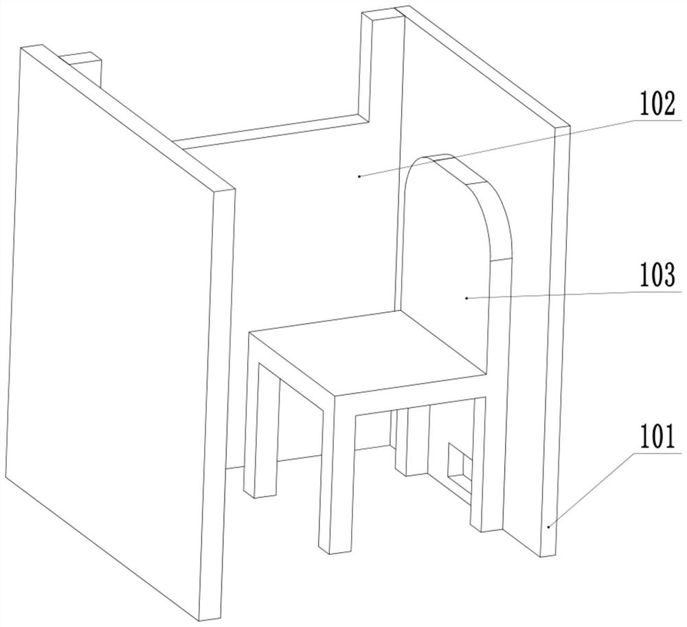 A kind of head omnidirectional detection b-ultrasound apparatus