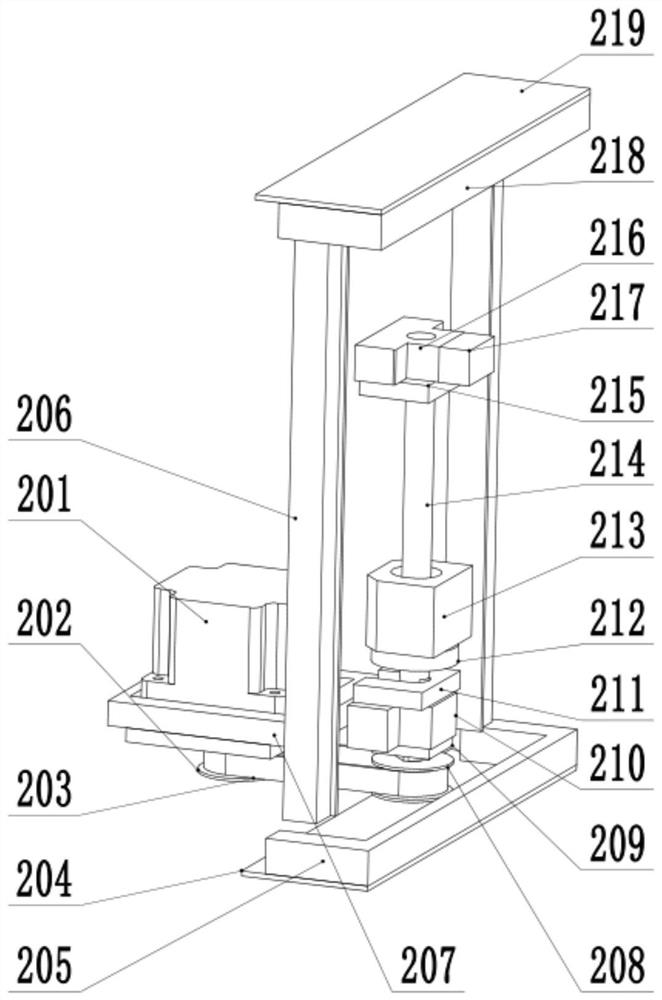 A kind of head omnidirectional detection b-ultrasound apparatus