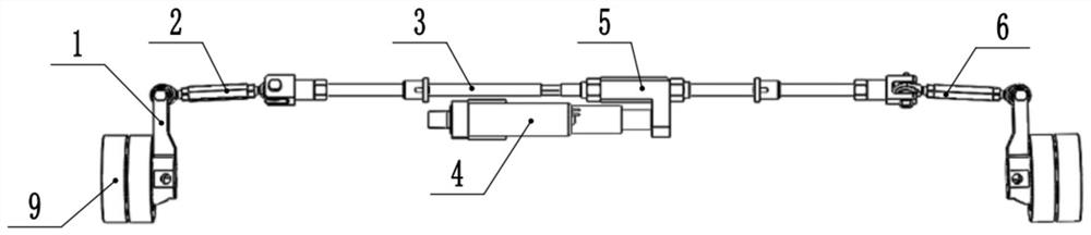 A carrier car chassis trolley