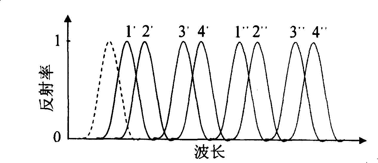 Tunable double parallel matched optical fiber raster demodulating system