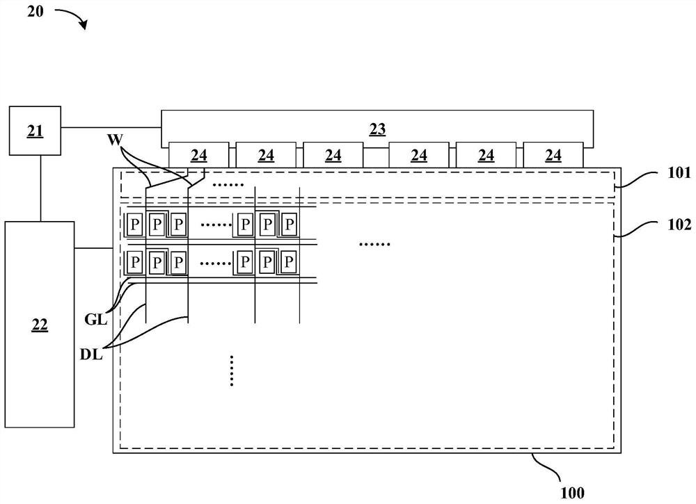 Pixel array, display panel and display device