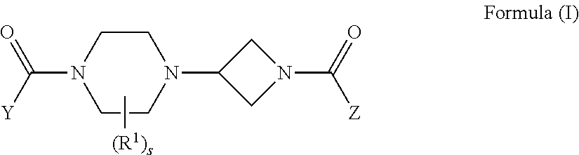 Azetidinyl diamides as monoacylglycerol lipase inhibitors