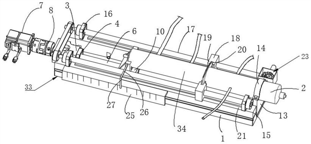 Medicine spraying device for obstetrical department