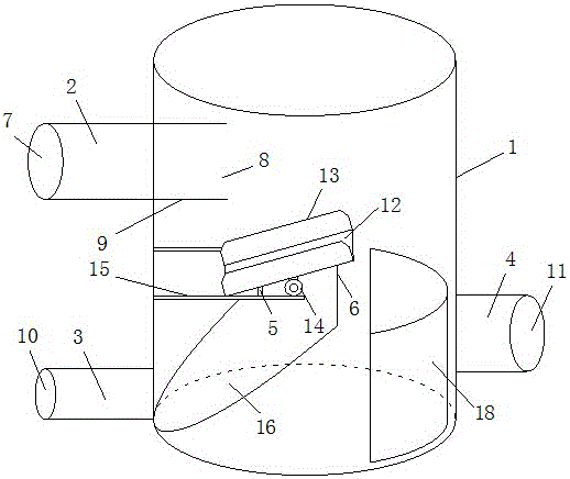 Rainwater Harvesting System Initial Disposal Device