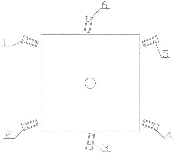 Hexagonal tangential boiler capable of regulating thermal power flexibility and regulation method for hexagonal tangential boiler