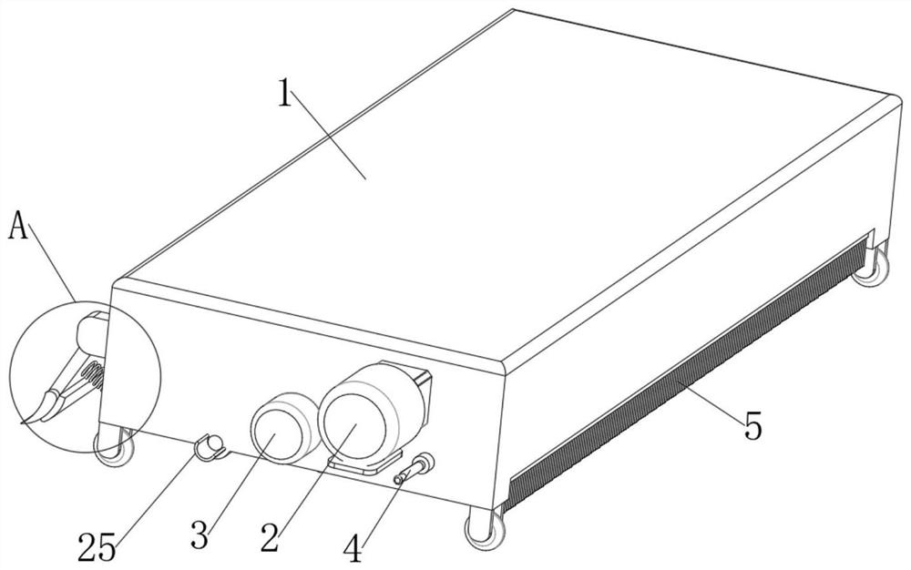 Suspension type photovoltaic module cleaning device