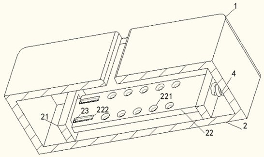 Novel damp-proof corrugated packaging carton