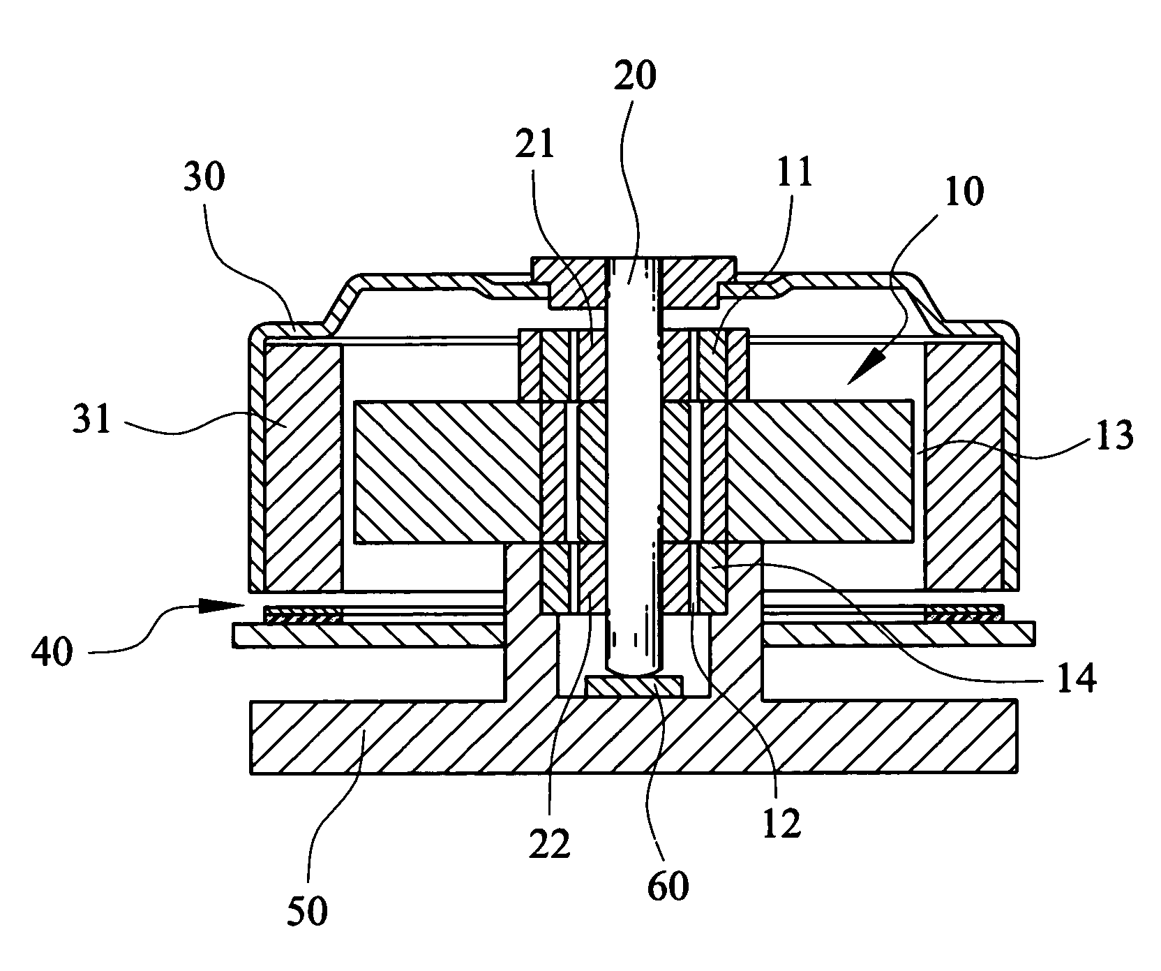 Magnetic suspension bearing with damping system