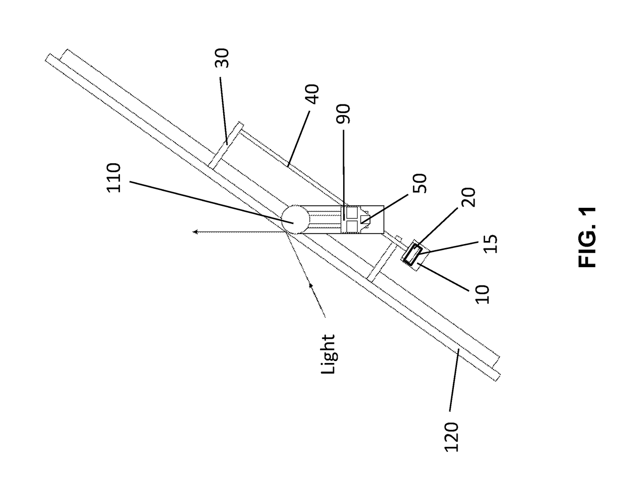 Movement control apparatus for heliostat device