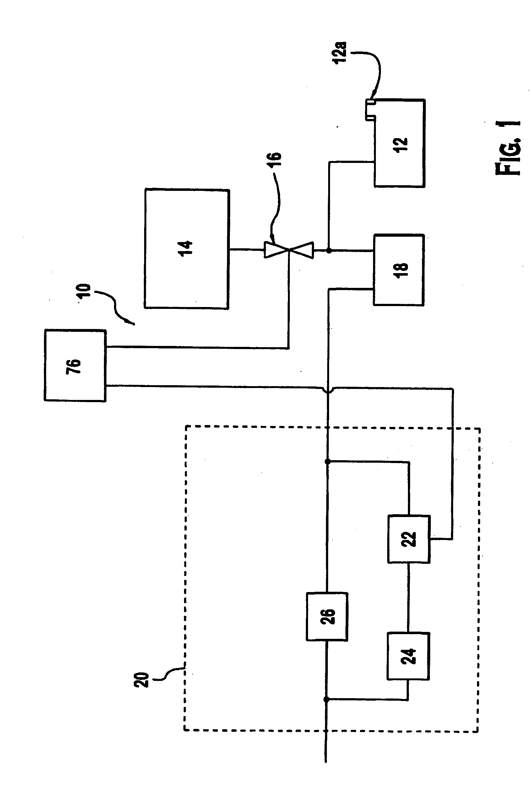 Low power consumption latch circuit including a time delay for a fuel vapor pressure management apparatus