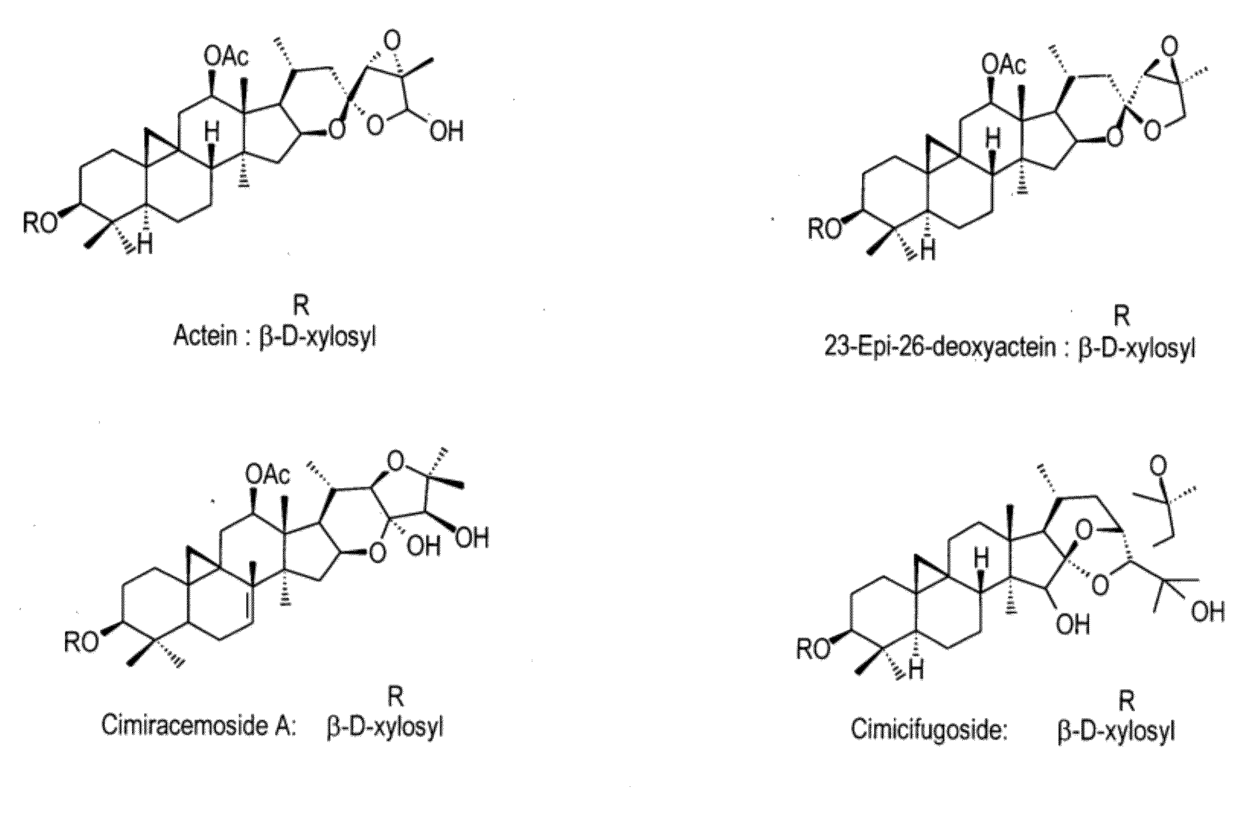 Anti-neoplastic compositions comprising extracts of black cohosh