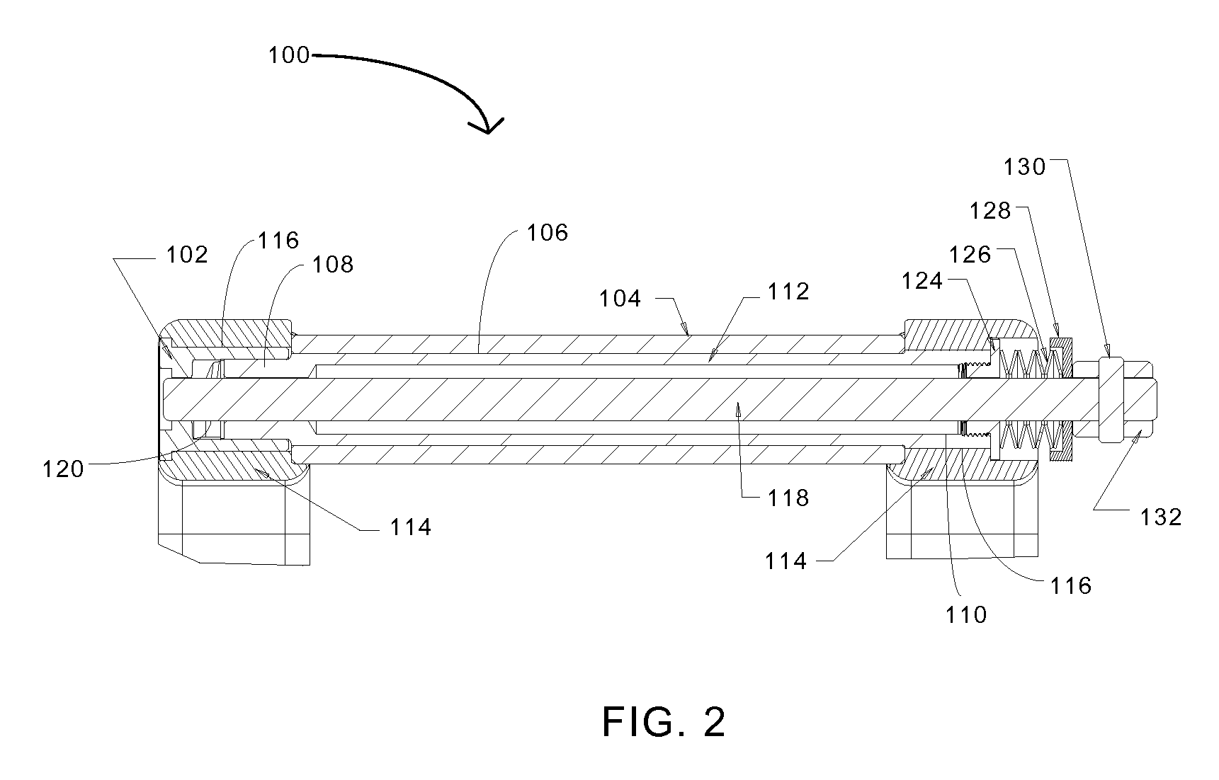 Apparatus for twist-to-lock retention of a wheel