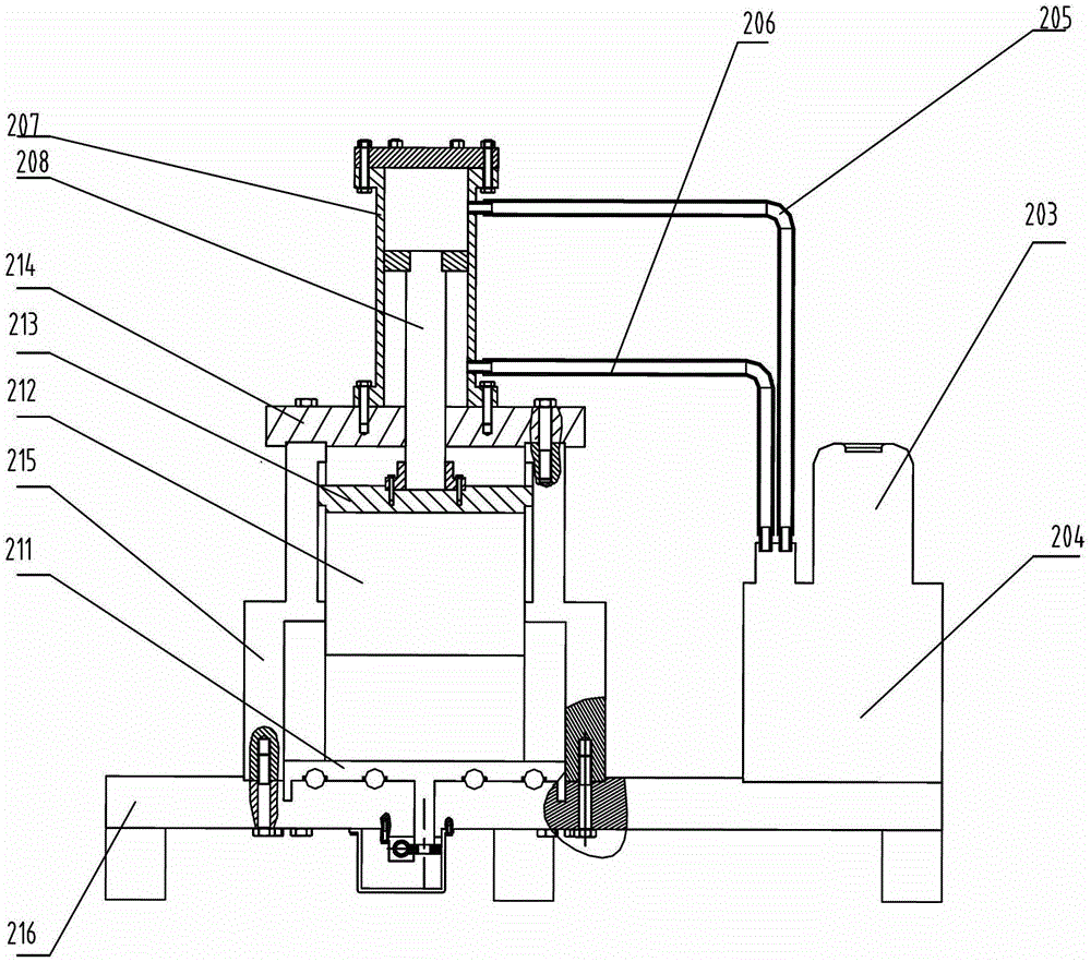 Hydraulic pressure rubber cutting machine and use method thereof