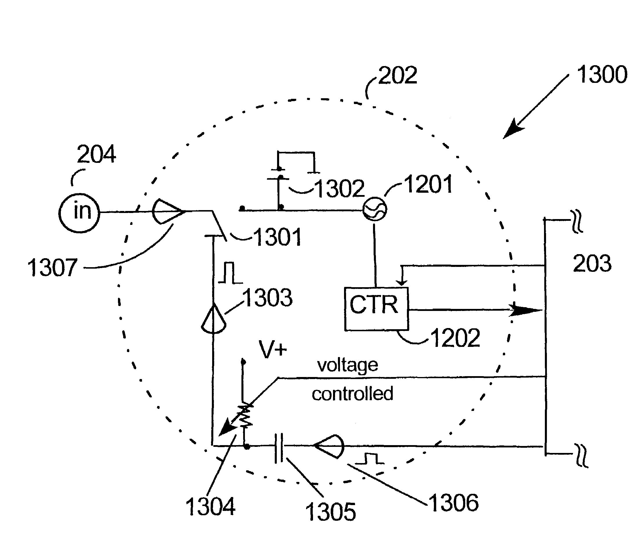 Variable sized aperture window of an analog-to-digital converter