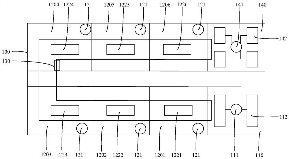 Test system and test method for new energy automobile