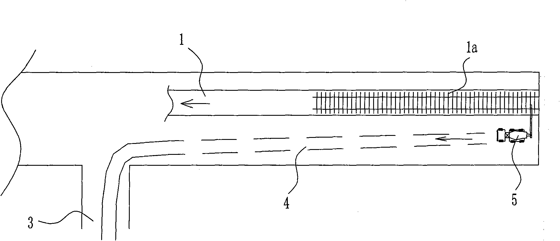 Double-line construction method for double-block ballastless track bed board of railway passenger special line