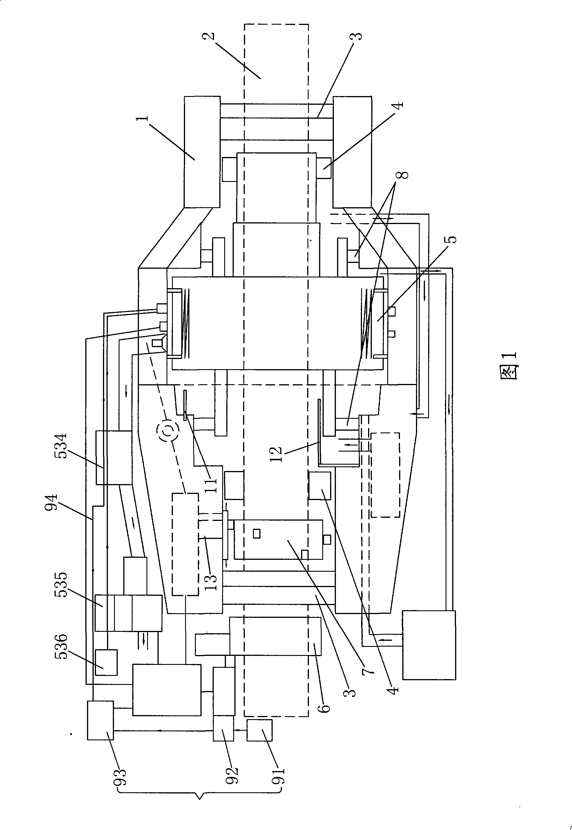 Novel rotary piston type engine