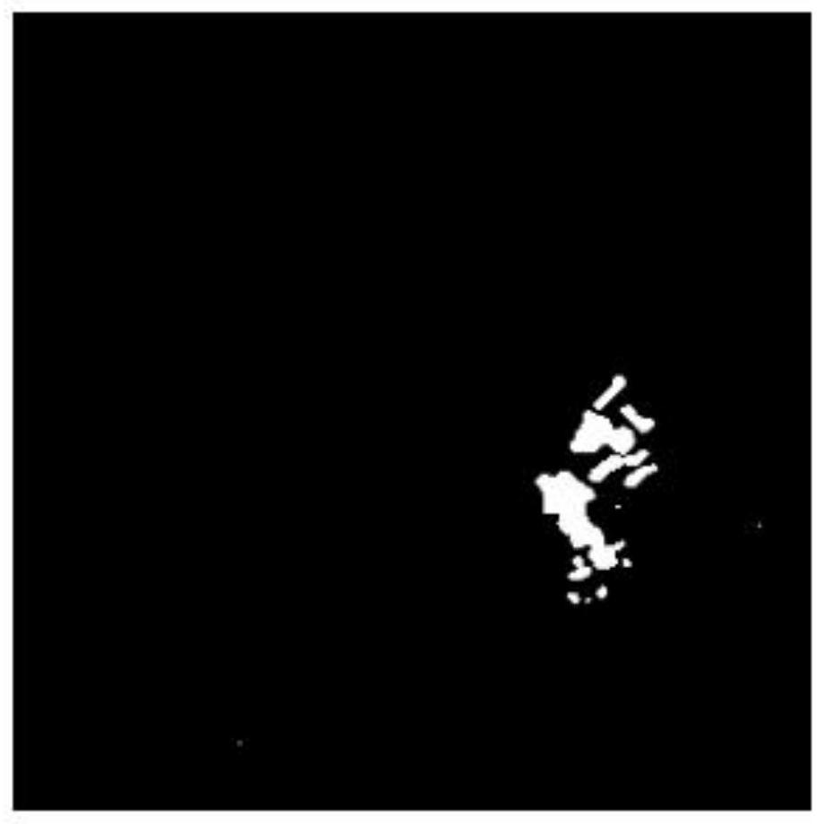 SAR image unsupervised change detection method based on static wavelet transform extraction