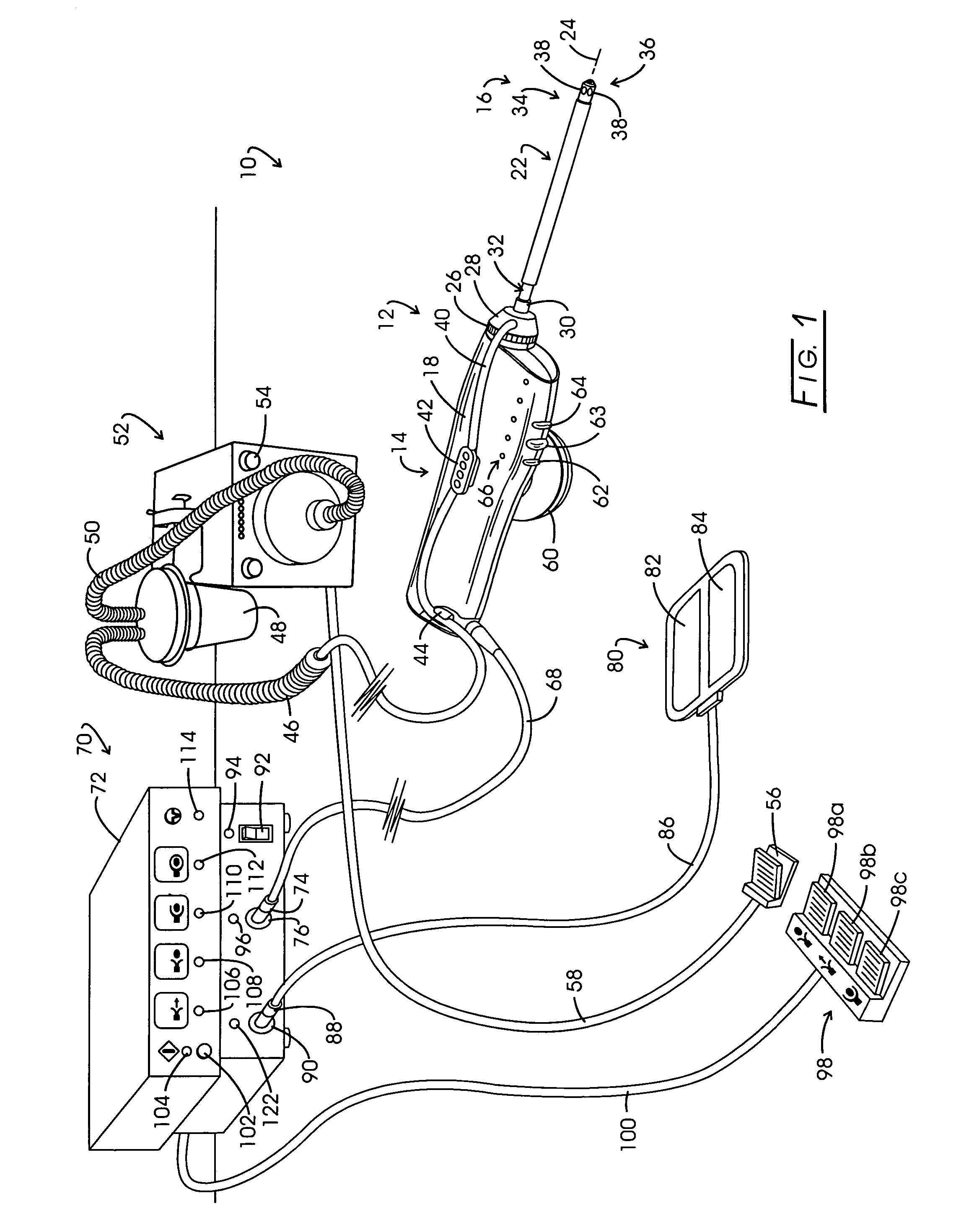 Electrical apparatus and system with improved tissue capture component
