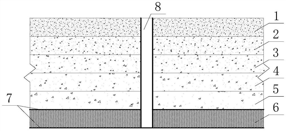 Method for improving rainfall leaching efficiency of coastal saline-alkali soil by using garden waste