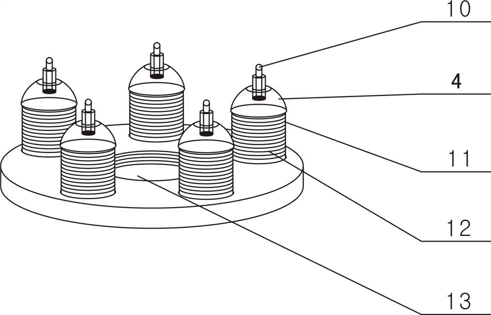 An adjustable all-in-one medical cupping therapy auxiliary device