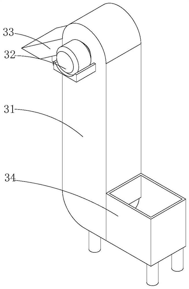 Electrical control-based feeding device for electric heating assembly