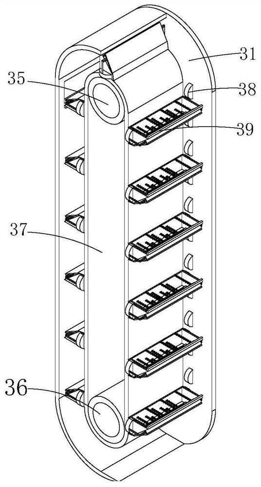 Electrical control-based feeding device for electric heating assembly