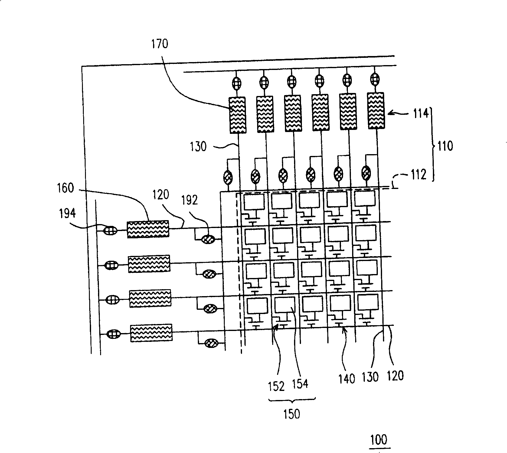 Thin film transistor array substrate and liquid crystal dispaly panel
