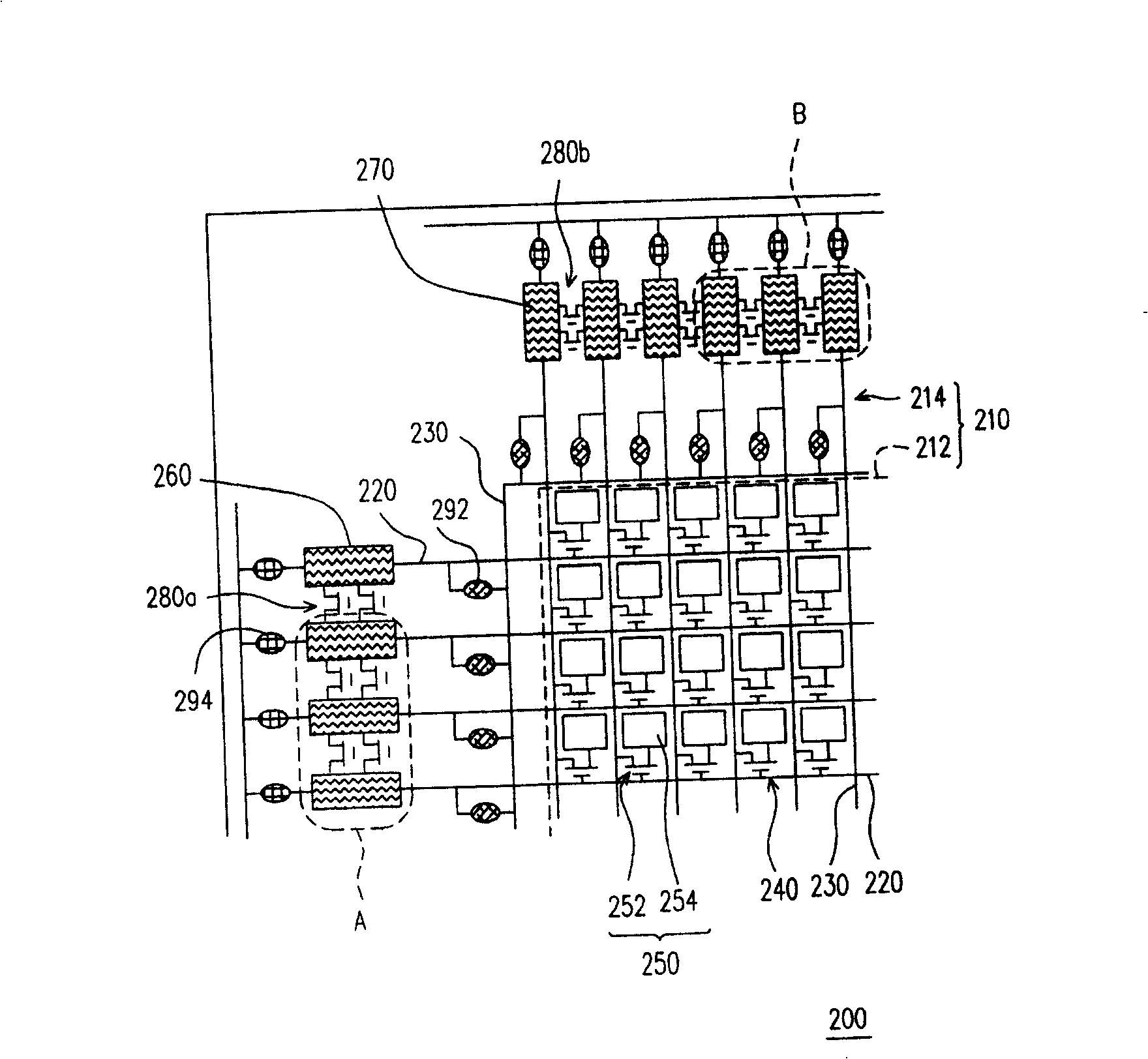 Thin film transistor array substrate and liquid crystal dispaly panel