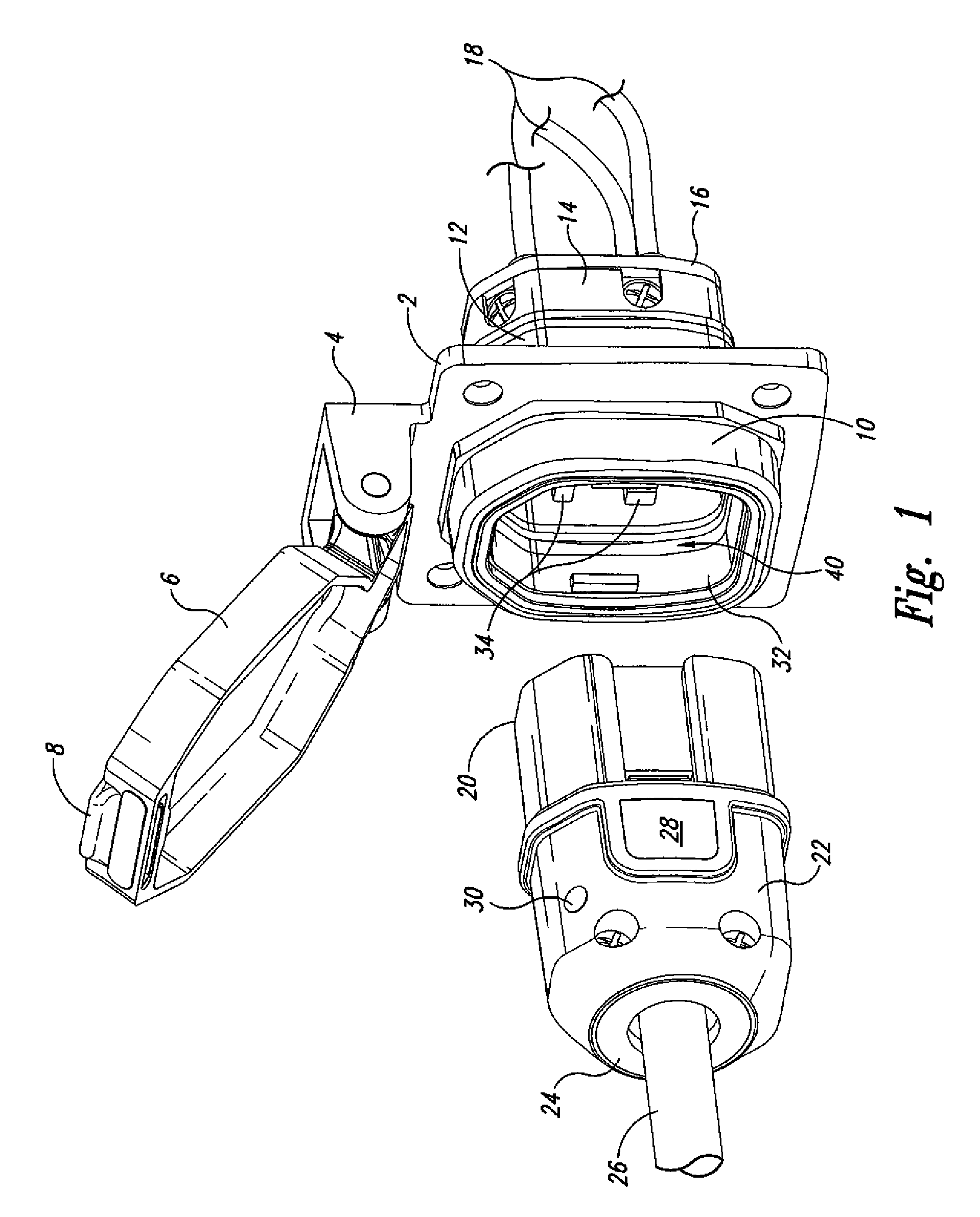 Weatherproof connector