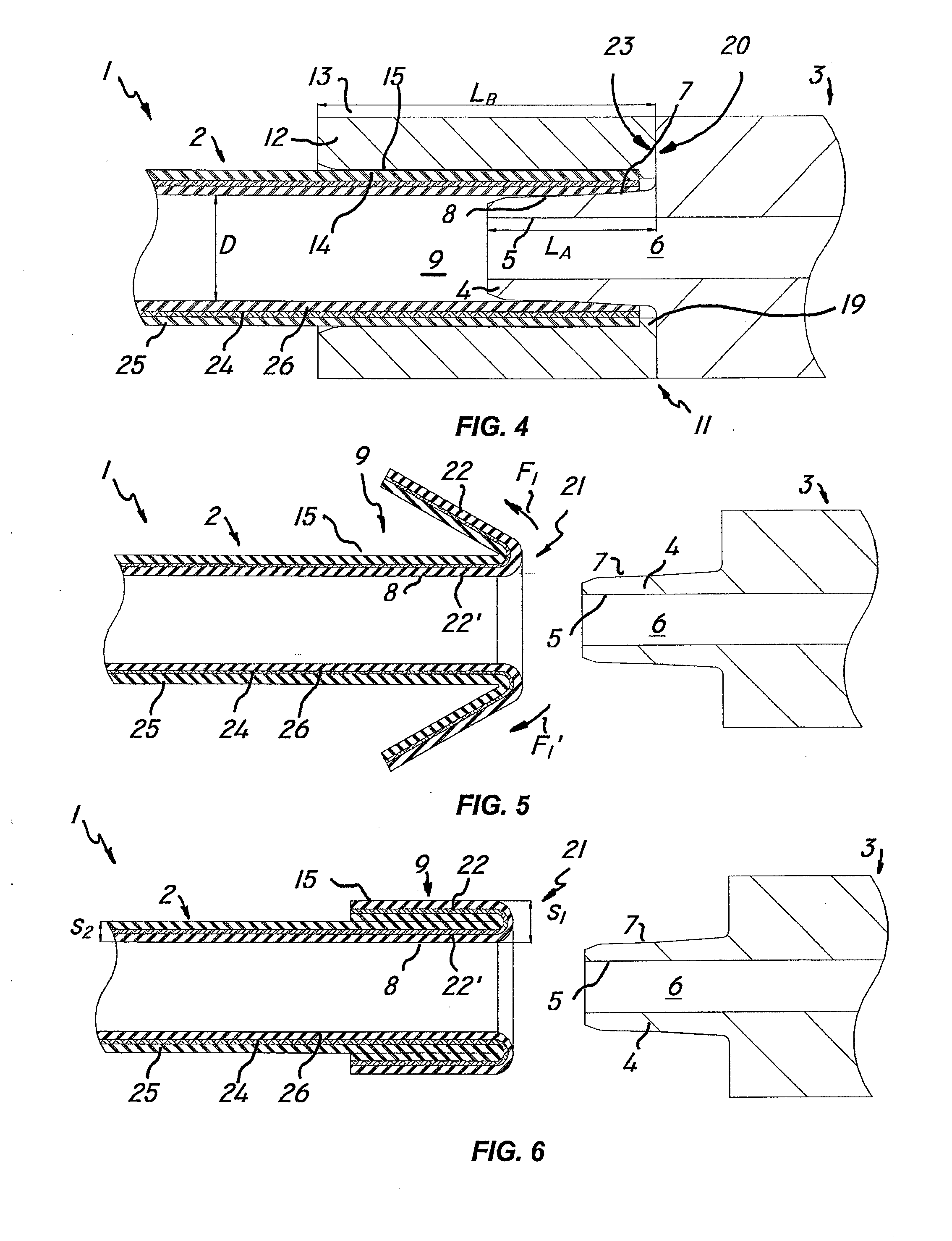 Integral pipe and fitting assembly of polymer material, and method of making same