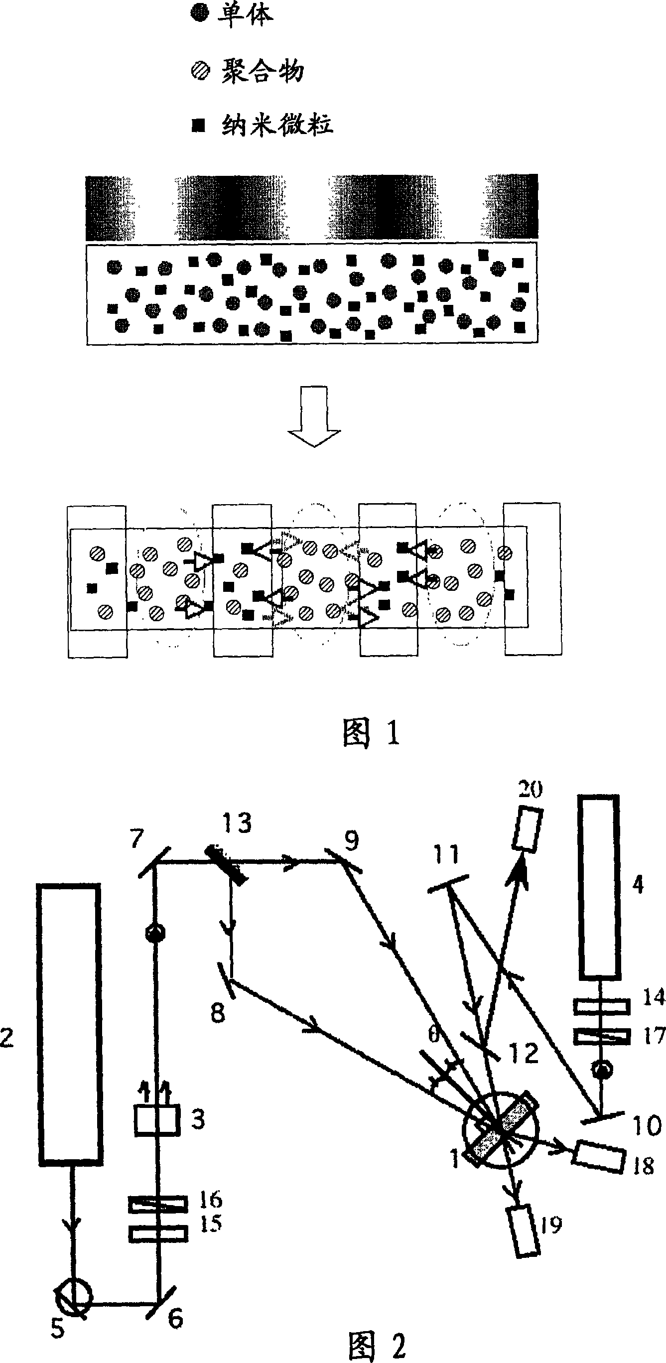 Photosensitive composition containing organic fine particles