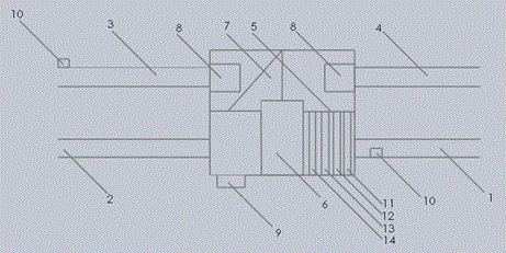 A thermal storage system integrating the residual heat system and the air supply system of the ignition stove