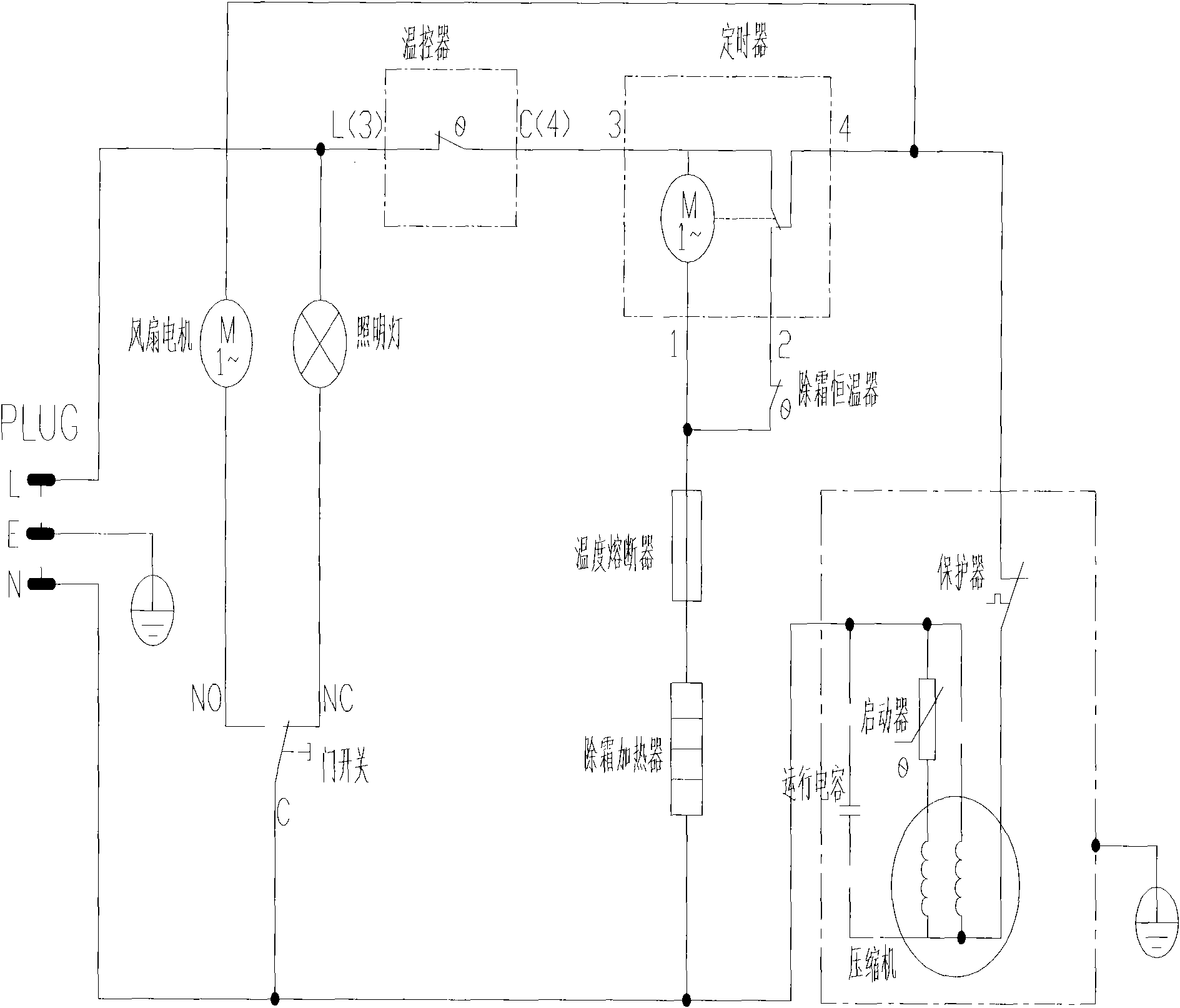 Device and method for testing temperature fuse assembly