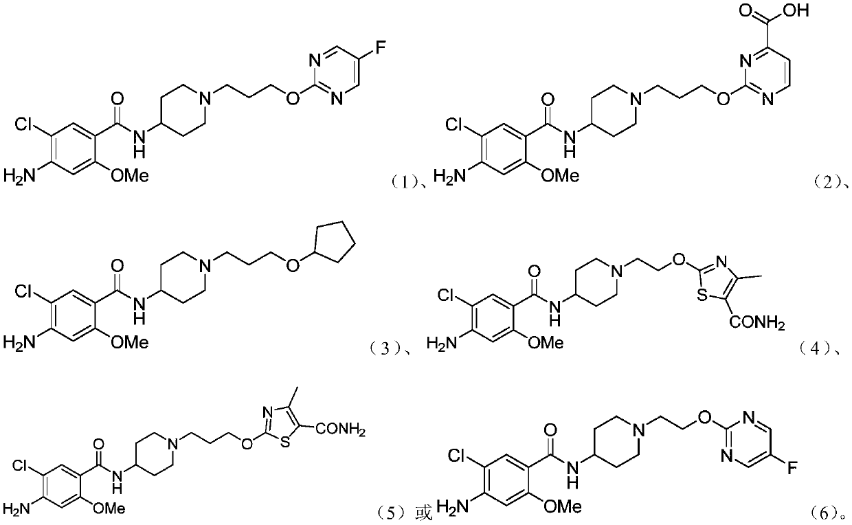 Substituted benzamide derivative and application thereof